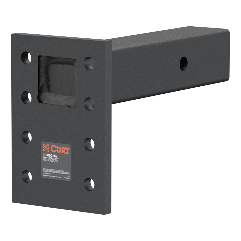 Adjustable Pintle Mount (2-1/2" Shank 18000 lbs. 7" High 8" Long)