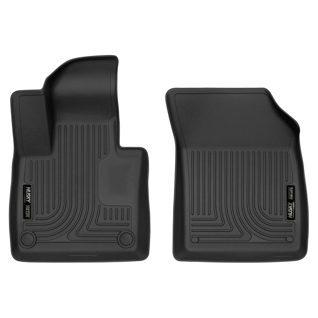 Husky Liners 52091 | Husky Liners Front Floor Liners, Fits 16-C XC90 BLACK FRONT FLOOR LINERS
