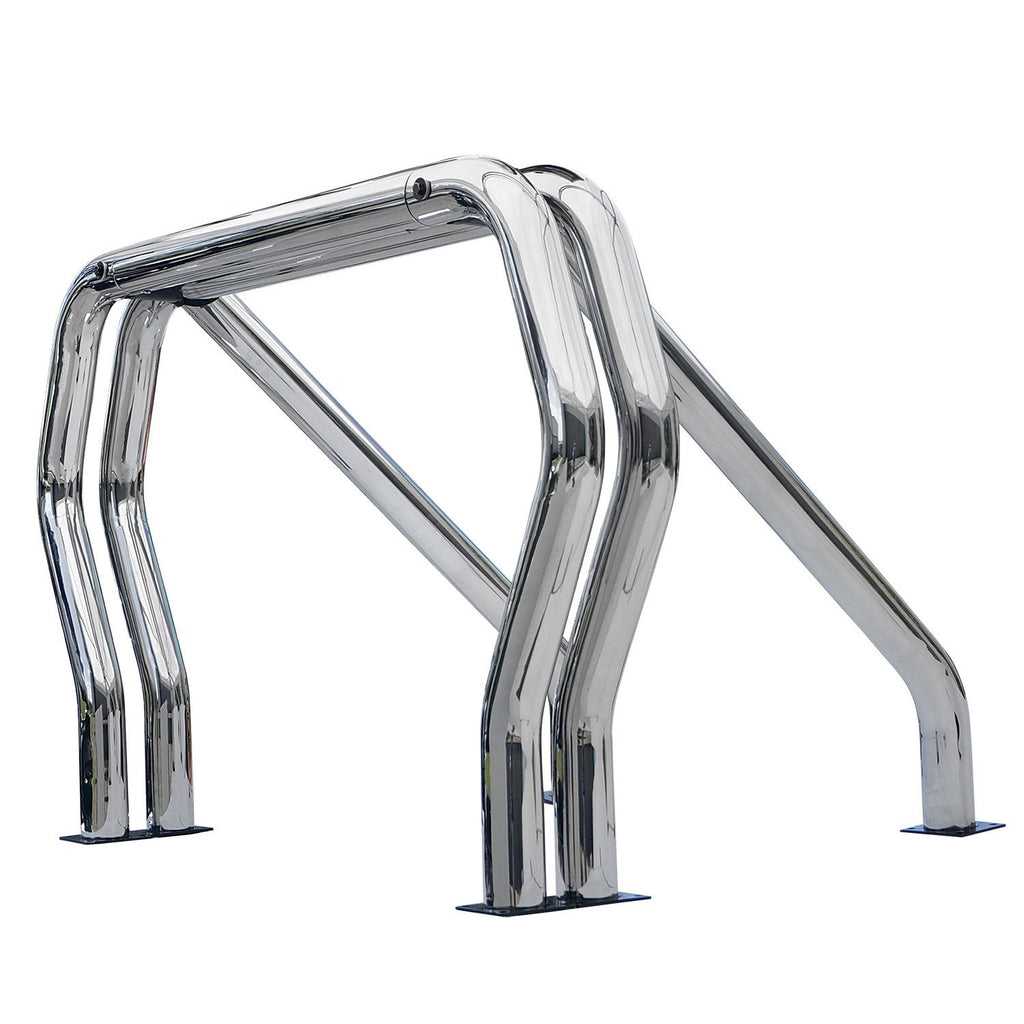 Go Rhino - 9009560DSS - Go Rhino! Bed Bars- Double Bar/Single Kicker (Between Wheel Wells)