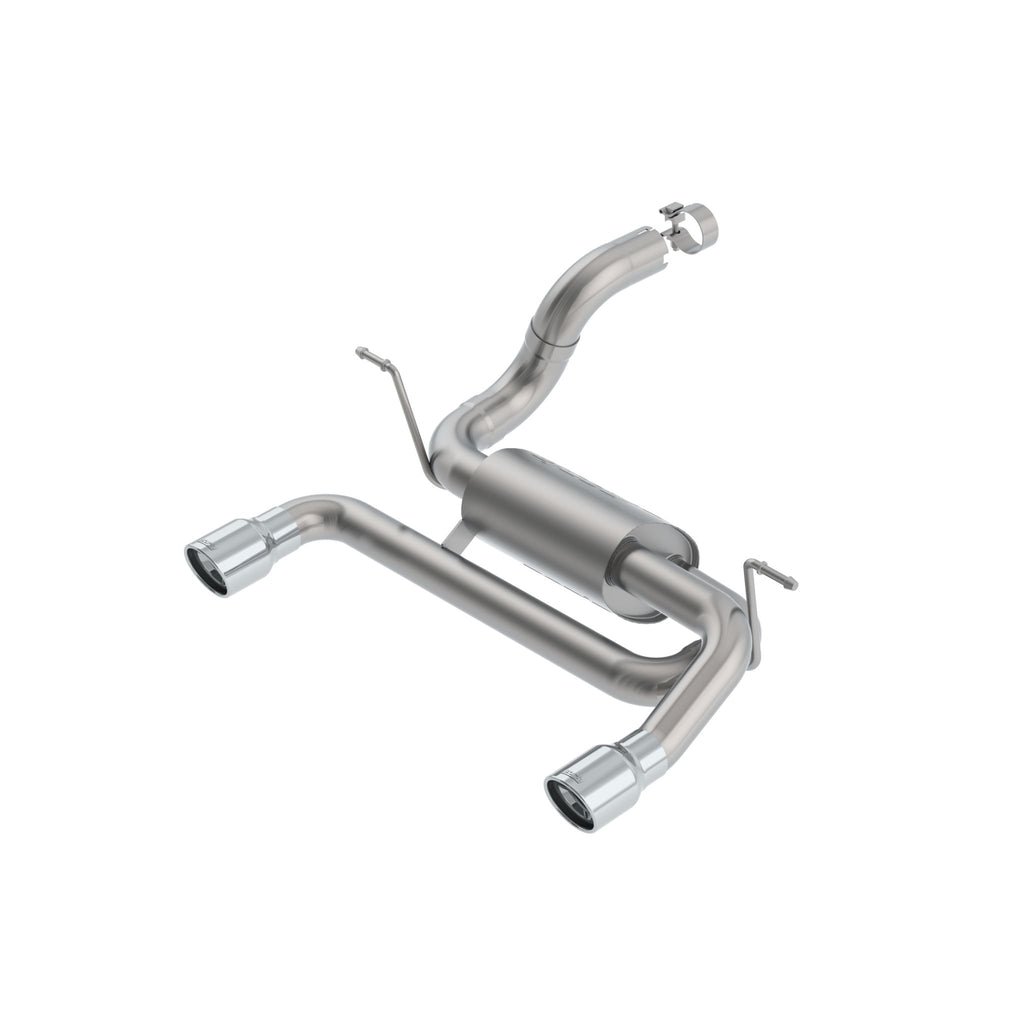 Borla 11963 | Borla AXLE-BACK for WRAN JL/JLU '18-'19 2.0L TURBO AT/MT 2 and 4WD 2&4DR S RD RL AC SR "S-TYPE" 2.75", 2.5" TIP: 3.5" RD X 6".
