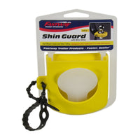 Cushioning cover for exposed ball mount saves your shins from bumps and bruises.