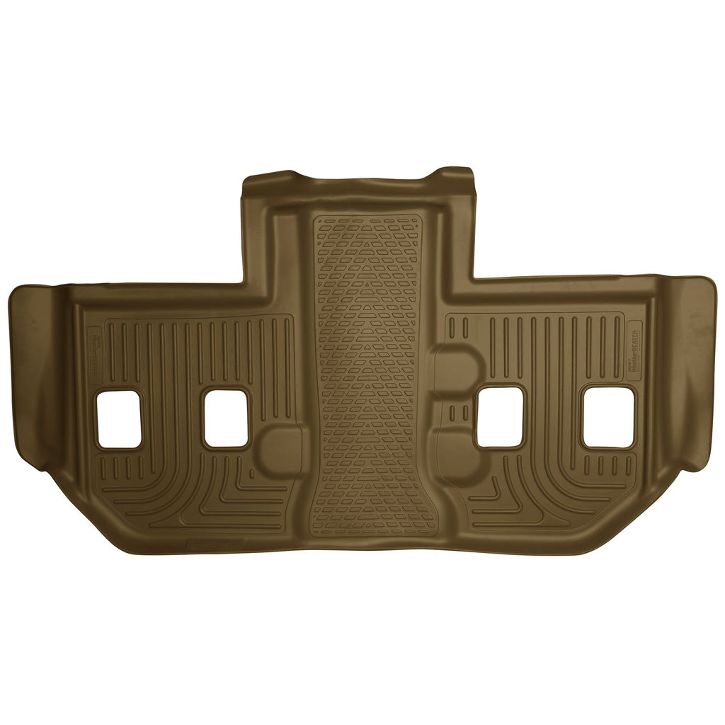 Husky Liners 19263 | Husky Liners 3rd Seat Floor Liner, Fits 11-14 ESCALADE/YUKON XL 1500/11-13 SUBURBAN/YUKON XL 2500 W/2ND ROW BUCKET 3RD SEAT FLOOR LINER TAN