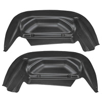 Husky Liners 79011 | Husky Liners Rear Wheel Well Guards, Fits 14-19 SILVERADO 1500(Legacy), 15-19 SILVERADO 2500/3500 REAR WHEEL WELL GUARDS BLACK