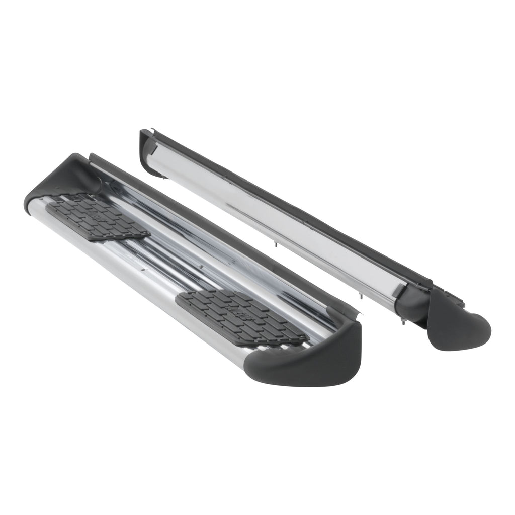 Polished Stainless Steel Side Entry Steps Select Ford F-150 Super Cab