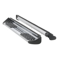 Polished Stainless Steel Side Entry Steps Select Ford F-150 Super Cab
