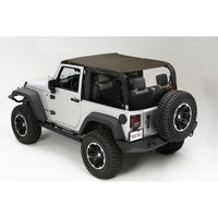 Rugged Ridge 13590.36 | Pocket Brief Top, Diamond Khaki; 10-16 Jeep Wrangler JK