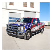 O-Mega II 6" x 125" Silver Aluminum W2W Steps Select Ford F-250 F-350 F-450