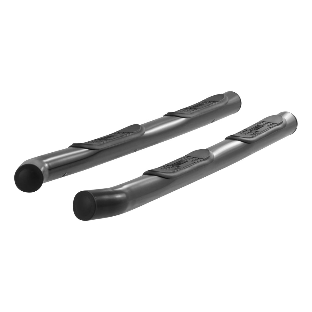 3" Round Black Steel Side Bars Select Nissan Pathfinder