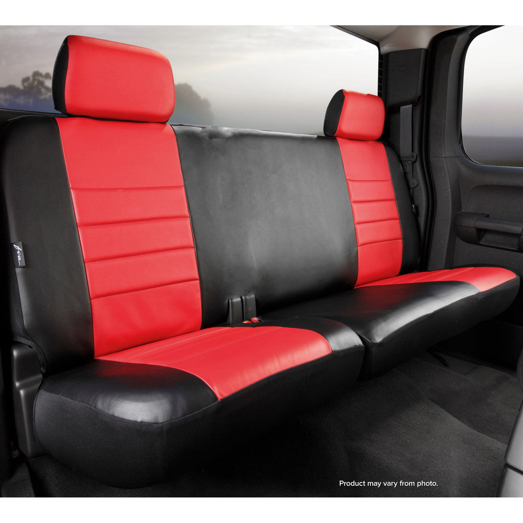 FIA-SL62-68 RED | SL REAR SPLIT CUSHION 60/40 SILVERADO/SIERRA 1500 DOUBLE CAB 19