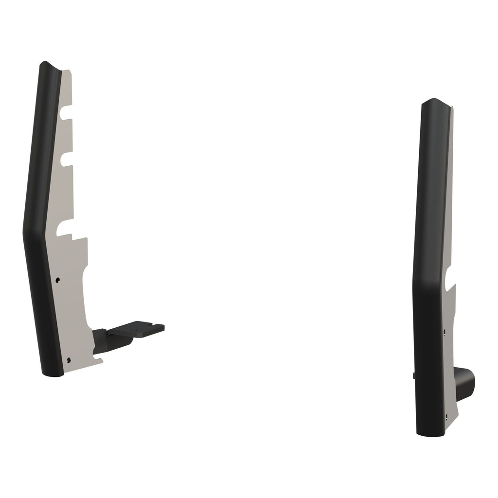 Chrome Steel 2" Tubular Grille Guard Upright Package