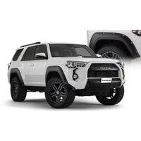 Bushwacker 30921-02 Black Pocket/Rivet Style Smooth Finish 4-Piece Fender Flare Set for 2014-2022 Toyota 4Runner (Excludes Limited)