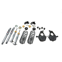 BELLTECH 753SP LOWERING KITS  Front And Rear Complete Kit W/ Street Performance Shocks 2007-2014 Chevrolet Tahoe/Suburban/Yukon (w/out Factory Autoride 2WD/4WD) 2 in. F/3 in. or 4 in. R drop W/ Street Performance Shocks