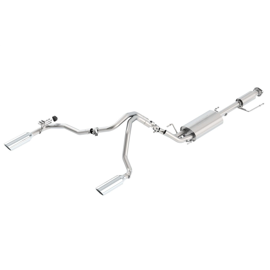 Borla 140200 | Borla Touring Cat-Back  Exhaust System for 2007-2009 Toyota FJ Cruiser 4.0L V6 Automatic and Manual Transmission; 2 and 4WD; 4-Door.