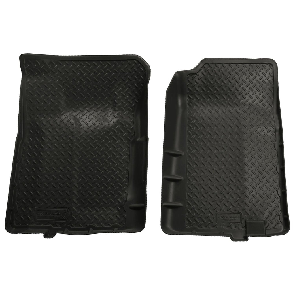 Husky Liners 31101 | Husky Liners Front Floor Liners, Fits 88-00 CK/92-94 TAHOE/BLAZER/92-97 YUKON/92-95 SUBURBAN/95-99 2DR TAHOE/BLACK FRONT SEAT FLOOR LINER