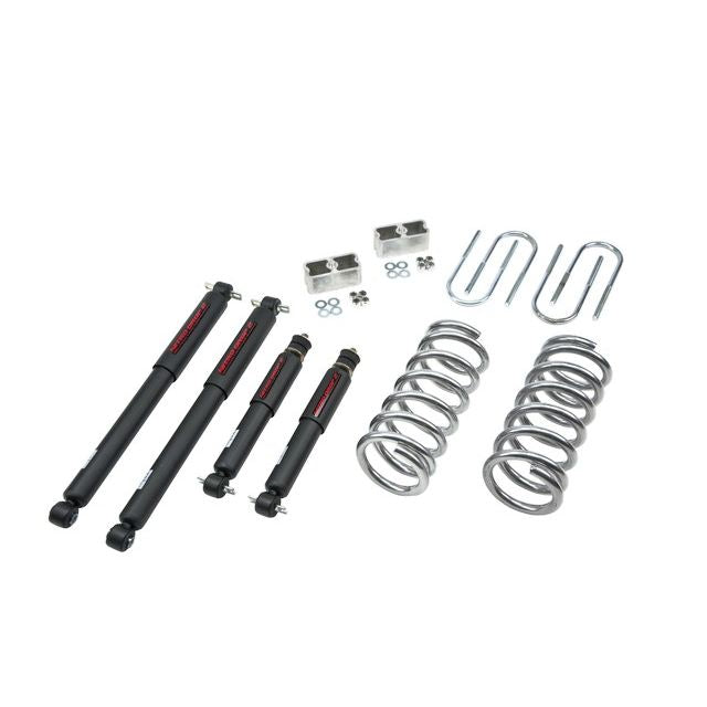 BELLTECH 779ND LOWERING KITS  Front And Rear Complete Kit W/ Nitro Drop 2 Shocks 1996-2003 Isuzu Hombre 4 cyl. (2WD) 1 in. F/2 in. R drop W/ Nitro Drop II Shocks