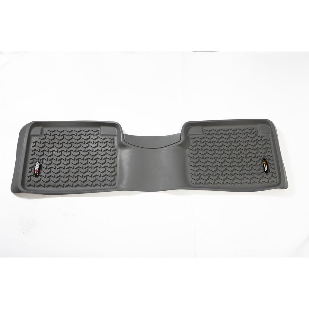 Rugged Ridge 84955.10 | Floor Liner, Rear, Gray; 12-16 Nissan Titan Crew