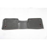 Rugged Ridge 84955.10 | Floor Liner, Rear, Gray; 12-16 Nissan Titan Crew