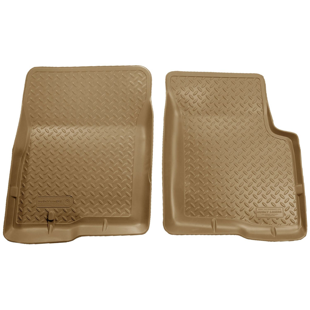 Husky Liners 33653 | Husky Liners Front Floor Liners, Fits 04-08 F150/LINCOLN MARK LT FLOOR LINER TAN