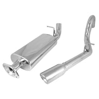 Rugged Ridge 17606.72 | Cat Back Exhaust System; 04-06 Jeep Wrangler Unlimited LJ