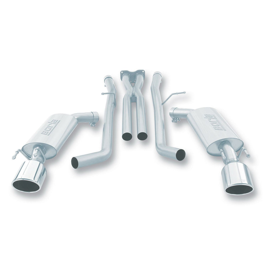 Borla 140165 | Borla S-Type Cat-Back  Exhaust System for 2005-2006 Pontiac GTO 6.0L V8 Automatic and Manual Transmission Rear Wheel Drive (RWD) 2-Door Coupe.