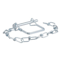1/4" Safety Pin with 12" Chain (2-3/4" Pin Length Packaged)
