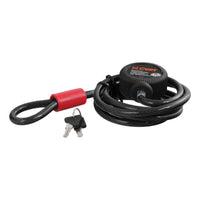 Multi-Use Cable Lock (6' x 3/8" Cable Vinyl-Coated Braided Steel)