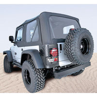 Rugged Ridge 13731.35 | XHD Soft Top, Black Diamond, Tinted; 04-06 Jeep Wrangler LJU