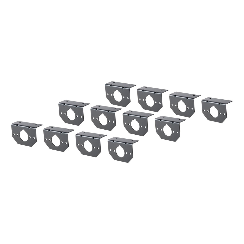 Connector Mounting Brackets for 4-Way & 6-Way Round (12-Pack)