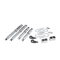 BELLTECH 636SP LOWERING KITS  Front And Rear Complete Kit W/ Street Performance Shocks 1982-1997 Chevrolet S10/S15 Pickup Blazer (4WD exc. ZW-7 option) 1 in. or 3 in. F/3 in. R drop W/ Street Performance Shocks