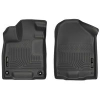 Husky Liners 18431 | Husky Liners Front Floor Liners, Fits 17-C RIDGELINE FRONT FLOOR LINERS WEATHERBEATER SERIES BLACK