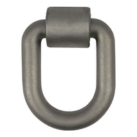 3"x 4" Weld-On Tie-Down D-Ring (15587 lbs Raw Steel)