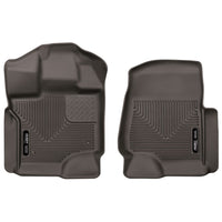 Husky Liners 53340 | Husky Liners Front Floor Liners, Fits 15-C F150 FRONT FLOOR LINERS X-ACT CONTOUR SERIES COCOA