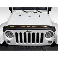 Auto Ventshade (AVS) 753060 Aeroskin LightShield™ Hood Protector for 2007-2018 Jeep Wrangler JK