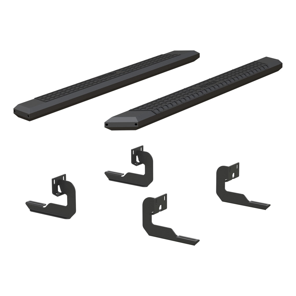 AdvantEDGE 5-1/2" x 75" Black Aluminum Side Bars Select Ford F-150