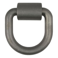 3"x 3" Weld-On Tie-Down D-Ring (8833 lbs Raw Steel)