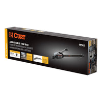 Universal Tow Bar with 2" Coupler 5000 lbs Adjusts 26" to 40"