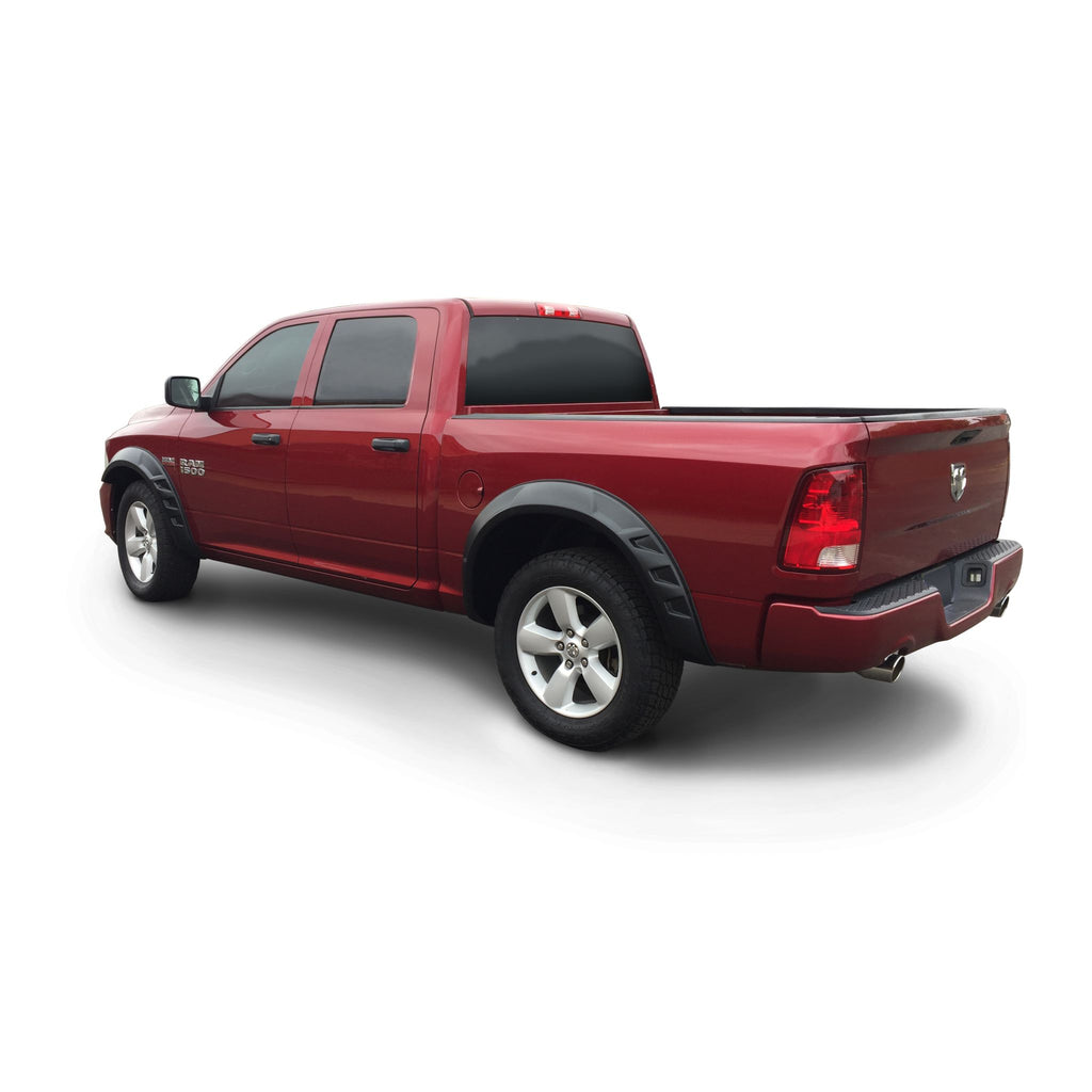 Bushwacker 50932-02 DRT Style Fender Flares; Front and Rear 2010-2018 Ram 1500 2019-2022 Ram 1500 Classic (Excludes Rebel Models)