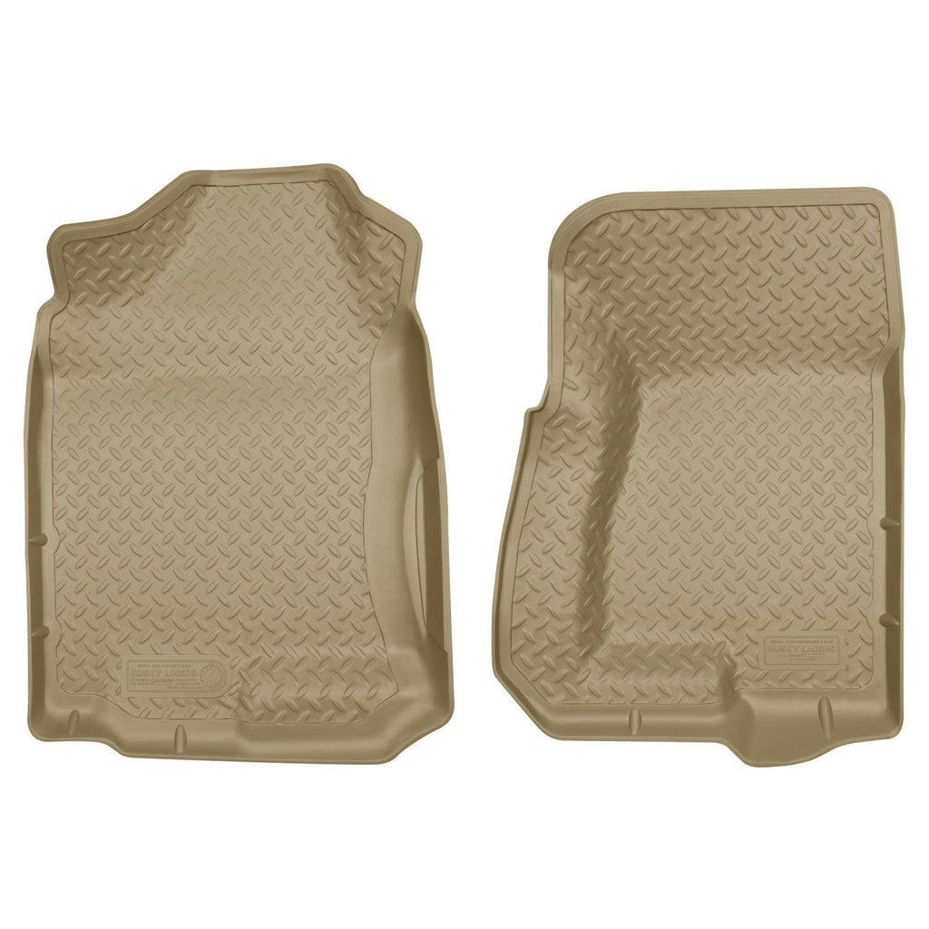 Husky Liners 31303 | Husky Liners Front Floor Liners, Fits 99-06 SILVERADO/SIERRA EXT CAB/00-06 TAHOE/SUB/YUKON/02-06 ESCALADE/AVALANCHE FRNT FLOOR LINER TAN
