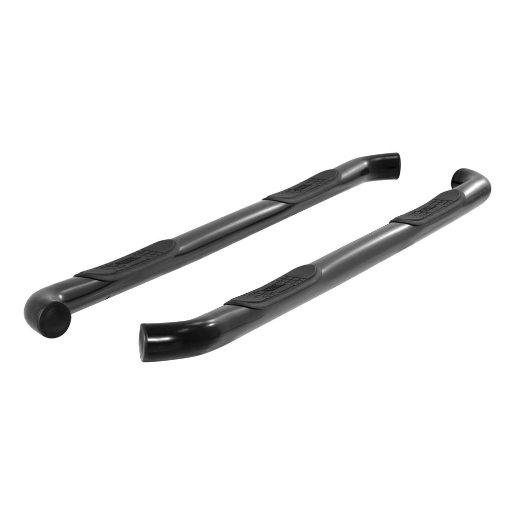 3" Round Black Steel Side Bars Select Ford F-150