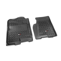 Rugged Ridge 82901.02 | Floor Liners, Front, Black; 99-06 GM Fullsize Pickup/SUV