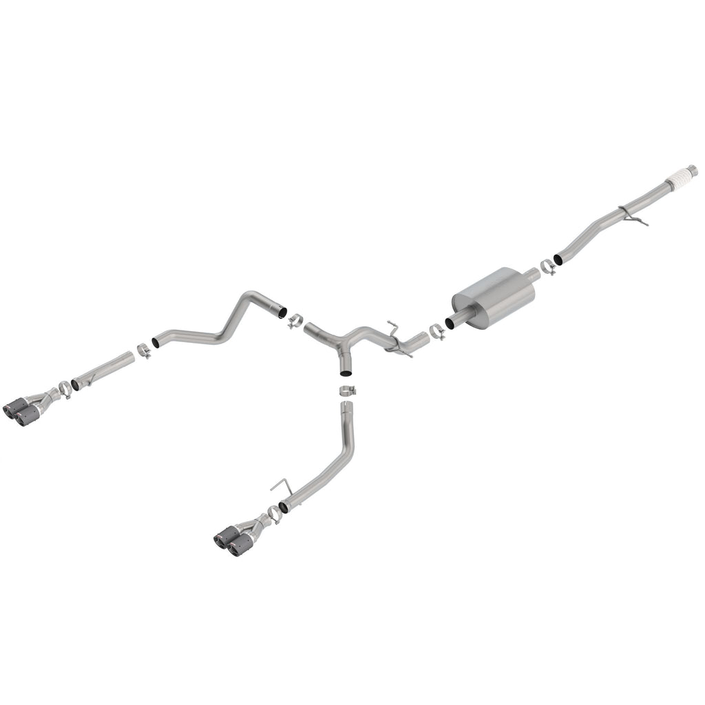 Borla 140770CF | Borla Cat-Back Exhaust System - S-Type