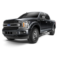 Bushwacker 20945-82 Pocket/Rivet Style Color Matched Shadow Black 4-Piece Fender Flare Set for 2018-2020 Ford F-150