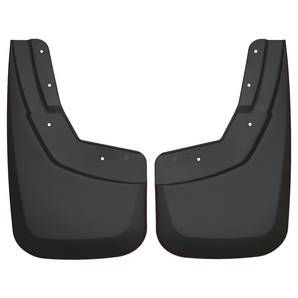 Husky Liners 56881 | Husky Liners Front Mud Guards, Fits 14-18 SILVERADO 1500/2500/3500 W/O FLARES FRONT MUD GUARDS