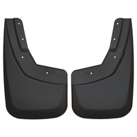 Husky Liners 56881 | Husky Liners Front Mud Guards, Fits 14-18 SILVERADO 1500/2500/3500 W/O FLARES FRONT MUD GUARDS