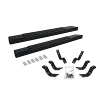 Go Rhino - 6862415680T - 6in OE Xtreme II Textured Black SideSteps Kit - 80in Long bars + Brackets