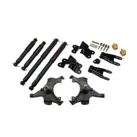 BELLTECH 685ND LOWERING KITS  Front And Rear Complete Kit W/ Nitro Drop 2 Shocks 1992-1998 Chevrolet Silverado/Sierra C1500 (Std Cab ext 454 SS) 2 in. F/4 in. R drop W/ Nitro Drop II Shocks