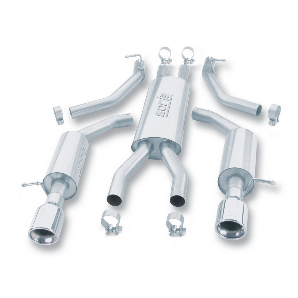 Borla 140081 | Borla Touring Cat-Back  Exhaust System for 2003 Ford Thunderbird 3.9L V8 Auto Transmission Rear Wheel Drive 2-Door Coupe; Convertible.