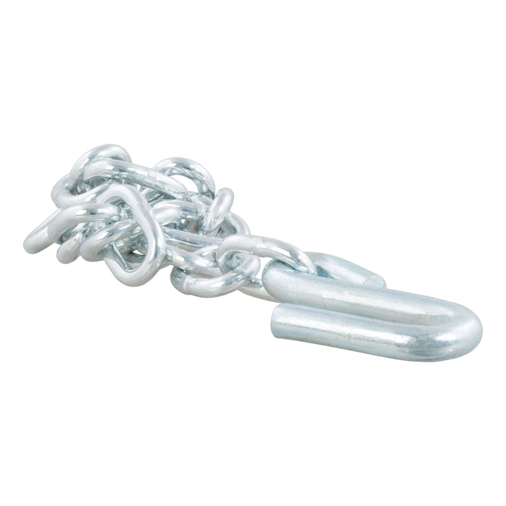 27" Safety Chain with 1 S-Hook (7000 lbs Clear Zinc)