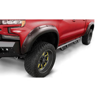 Stampede 8437-2 Black Ruff Riderz Smooth Finish 4-Piece Fender Flare for 2019-2021 Chevrolet Silverado 1500