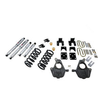 BELLTECH 674SP LOWERING KITS  Front And Rear Complete Kit W/ Street Performance Shocks 2004-2006 Chevrolet Silverado/Sierra (Crew Cab 4DR) 3 in. F/4 in. or 5 in. R drop W/ Street Performance Shocks
